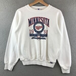 Vintage‎ Minnesota Twins 1991 Champions Sweatshirt Logo 7 Kids XL(18-20)